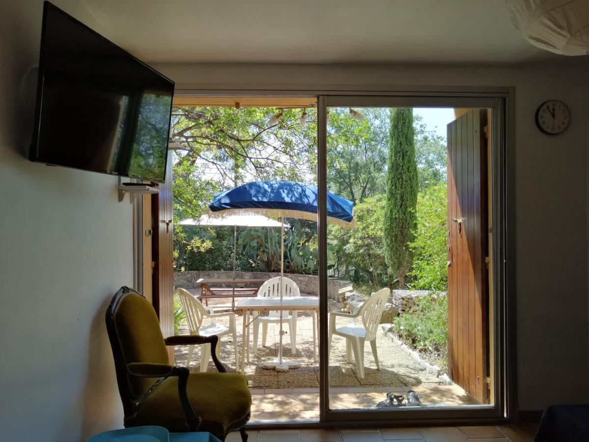 T2 36 M2, Rdc De Villa, Clim, Gd Jardin Clos, Animx Ok, Quartier Mt Faron Tres Calme, Wifi, Parking Toulon Buitenkant foto