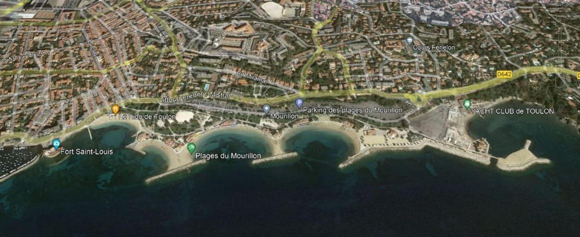 T2 36 M2, Rdc De Villa, Clim, Gd Jardin Clos, Animx Ok, Quartier Mt Faron Tres Calme, Wifi, Parking Toulon Buitenkant foto